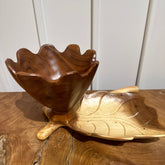 Flower and leaf Fantasy bowl/Tray - AVRS FURNITURE